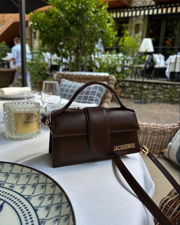 JACQUEMUS LEATHER LE BAMBINO WITH SLING STRAP