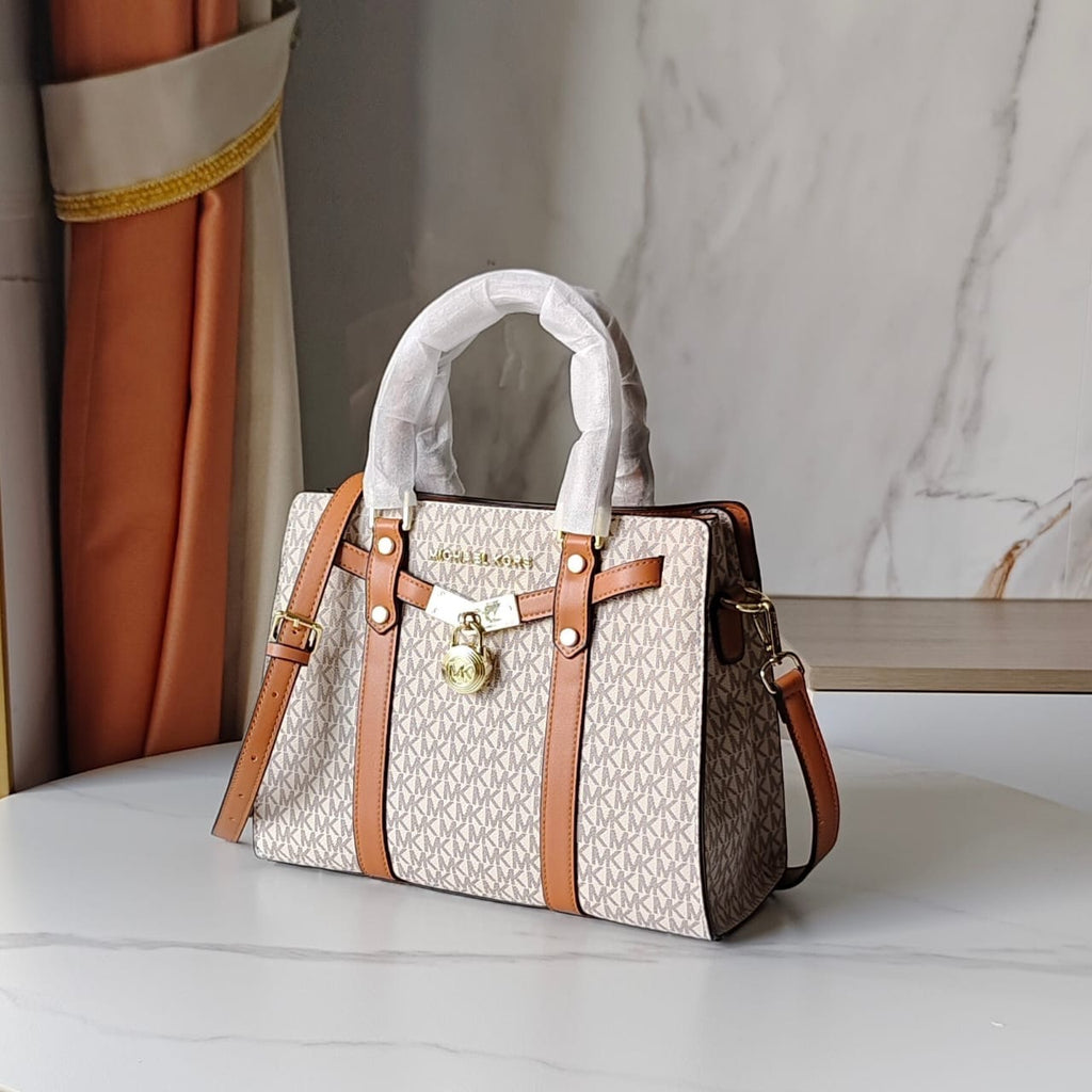MICHAEL KORS NOUVEAU HAMILTON LARGE SATCHE BAG