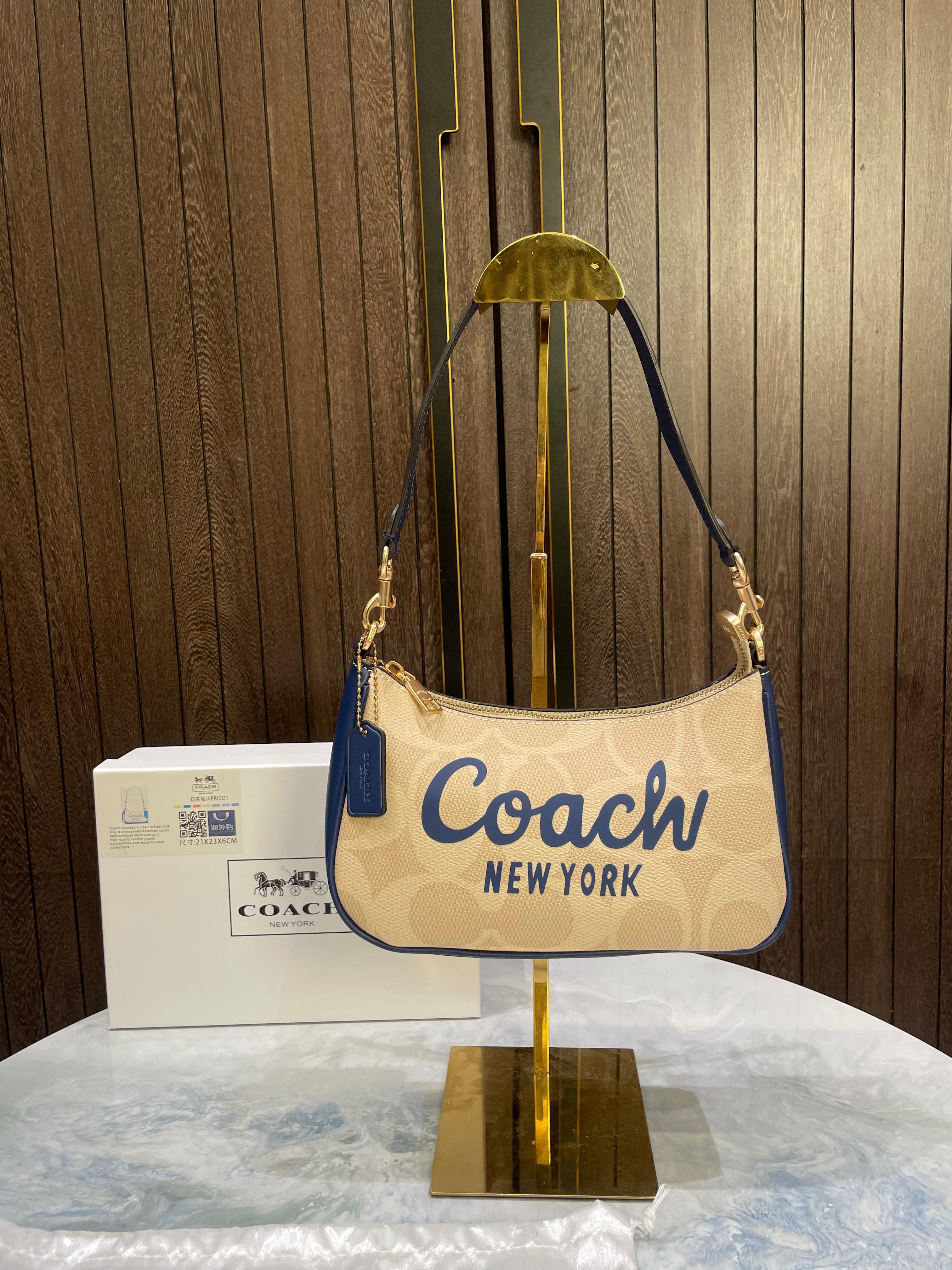 COACH TERI MINI CROSSBODY BAG IN SIGNATURE CANVAS WITH COACH GRAPHIC DESIGN