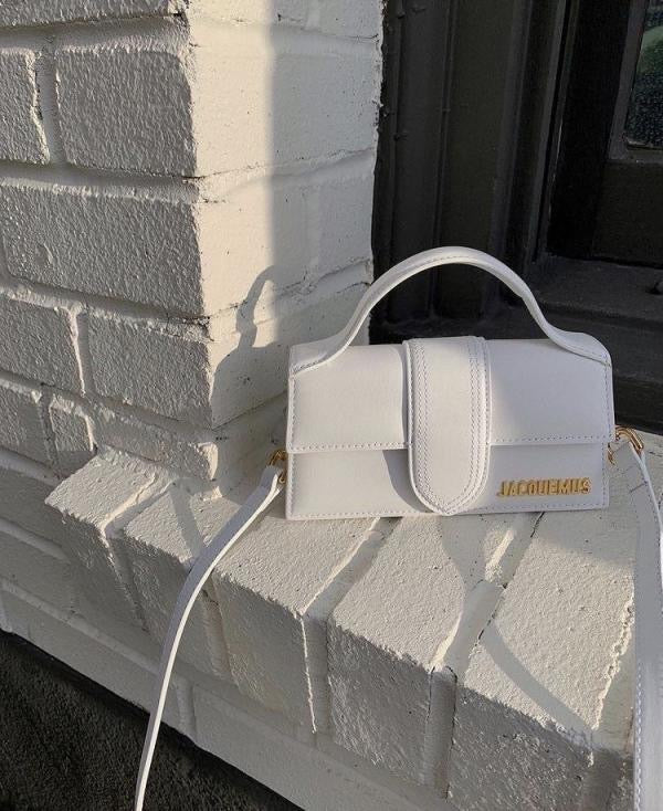 JACQUEMUS LEATHER LE BAMBINO WITH SLING STRAP