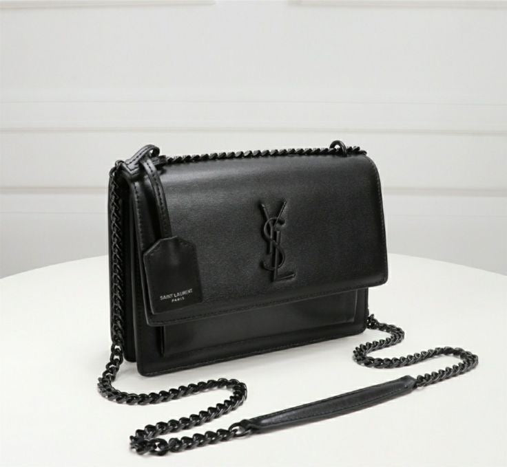 YSL SUNSET IN MATTE FINISH LEATHER