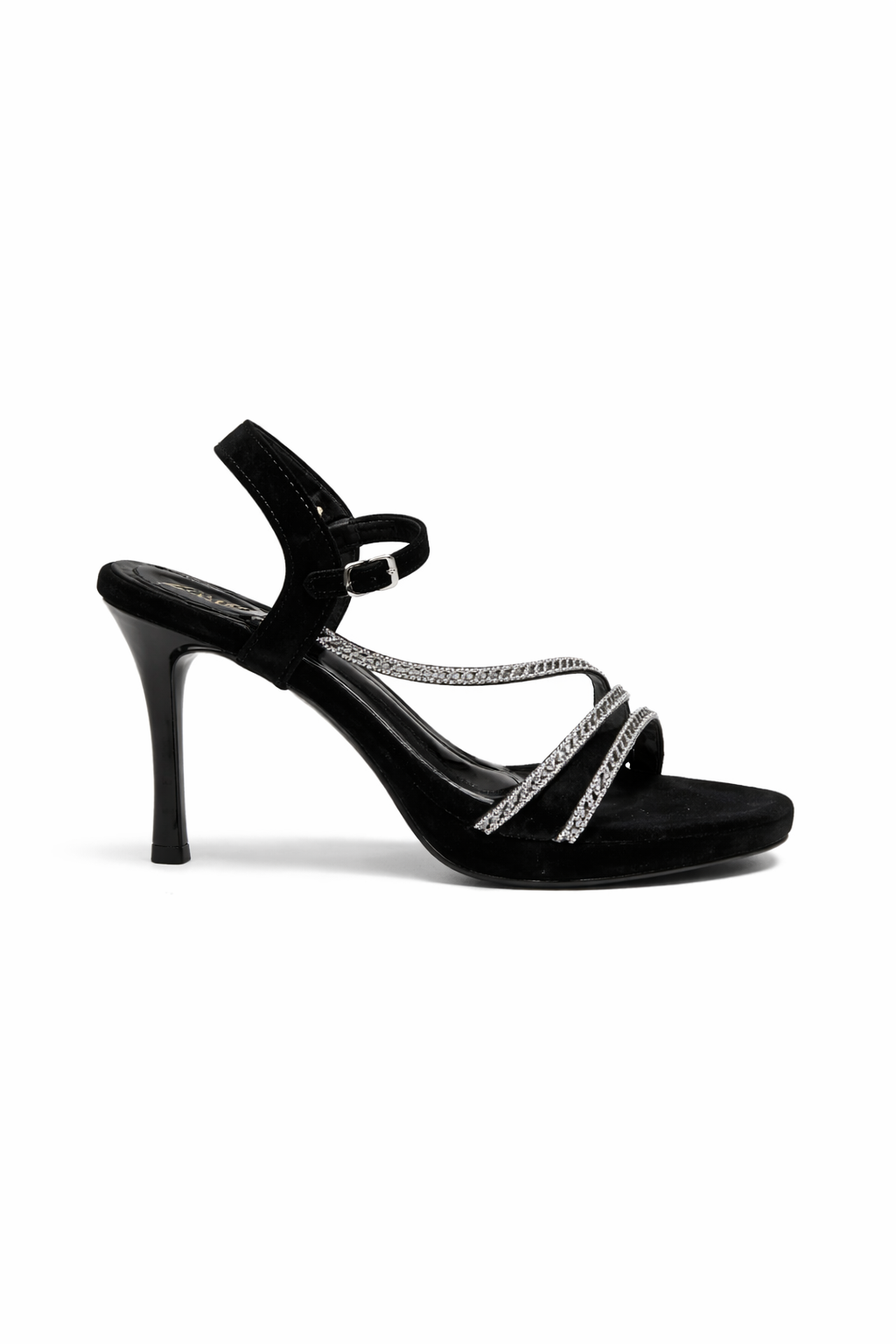 ZARA RHINESTONE EMBELLISHED HIGH HEELS