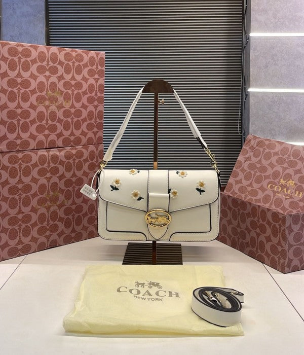 COACH GEORGIE SIGNATURE SHOULDER BAG
