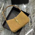 YSL SAINT LAURENT HOBO LEATHER SHOULDER BAG