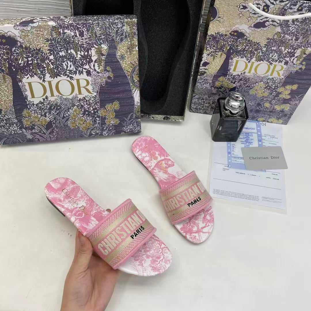 CHRISTIAN DIOR DWAY SLIDES