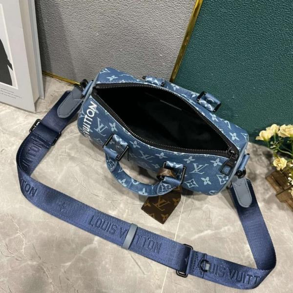LOUIS VUITTON KEEPALL BANDOULIERE MONOGRAM SPEEDY