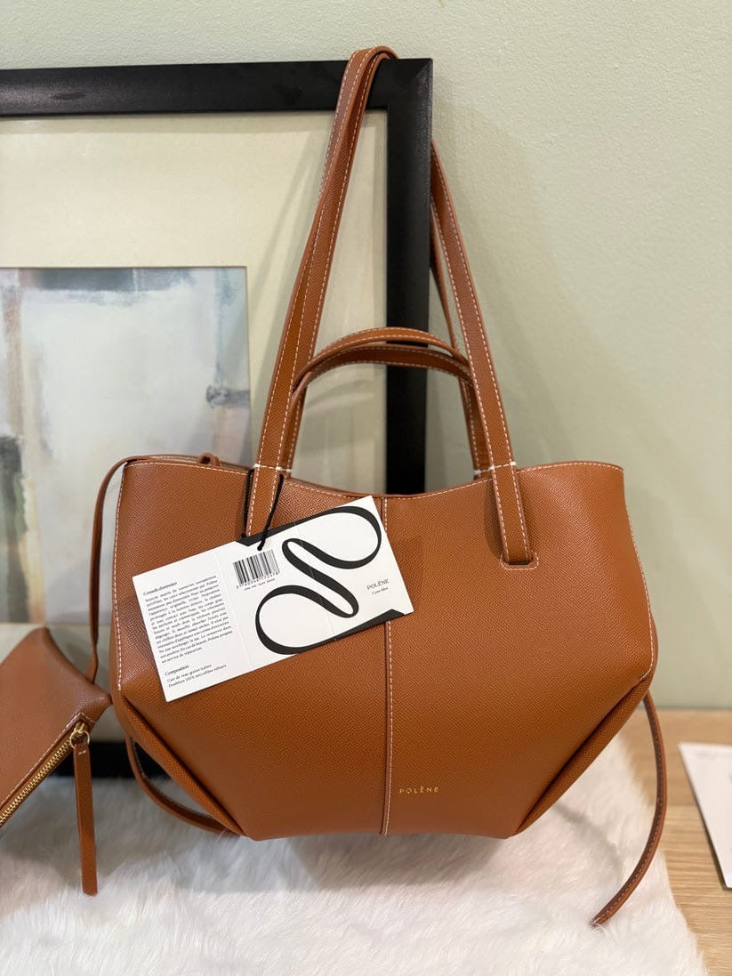 POLENE CYME LARGE TOTE WITH WALLET