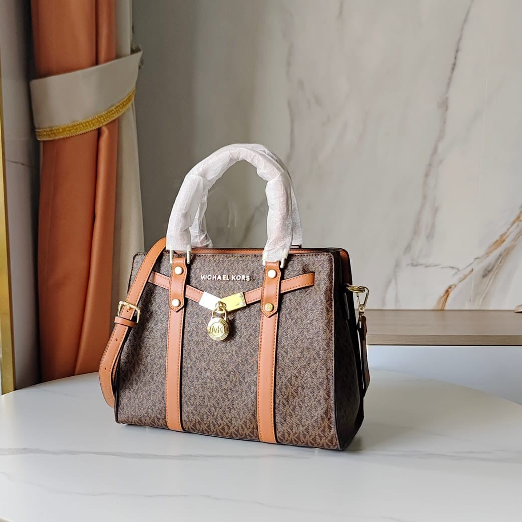 MICHAEL KORS NOUVEAU HAMILTON LARGE SATCHE BAG