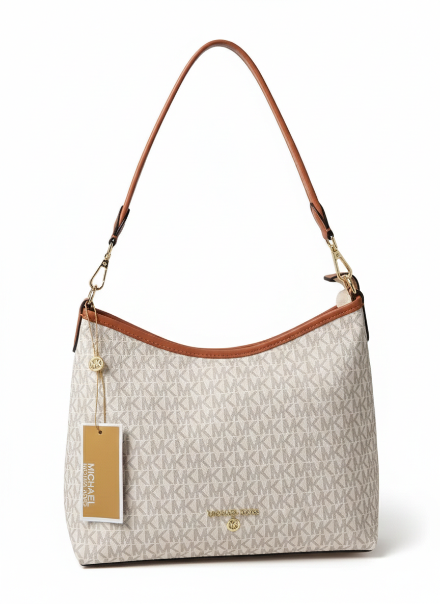 MICHAEL KORS MAEVE LARGE LOGO TOTE BAG