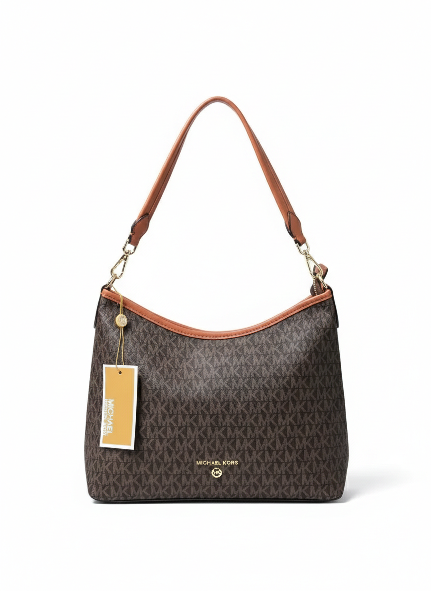 MICHAEL KORS MAEVE LARGE LOGO TOTE BAG