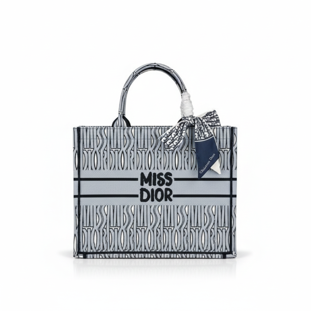MISS DIOR BY CHRISTIAN DIOR GRAFFITI BOOK LARGE TOTE