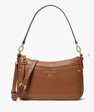 MICHAEL KORS SET JET CHARM POUCHETTE MEDIUM CROSSBODY BAG