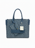 BALMAIN BARMY DENIM TOTE BAG
