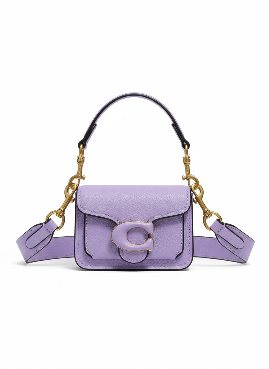 COACH TABBY 12 MONOGRAM MINI