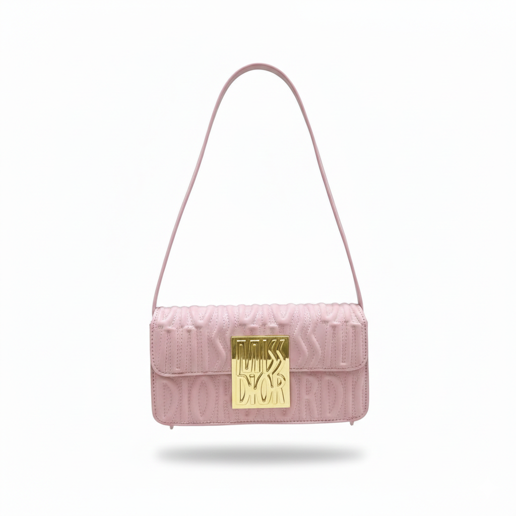 CHRISTIAN DIOR QUILTED MISS DIOR FLAP SHOULDER BAG