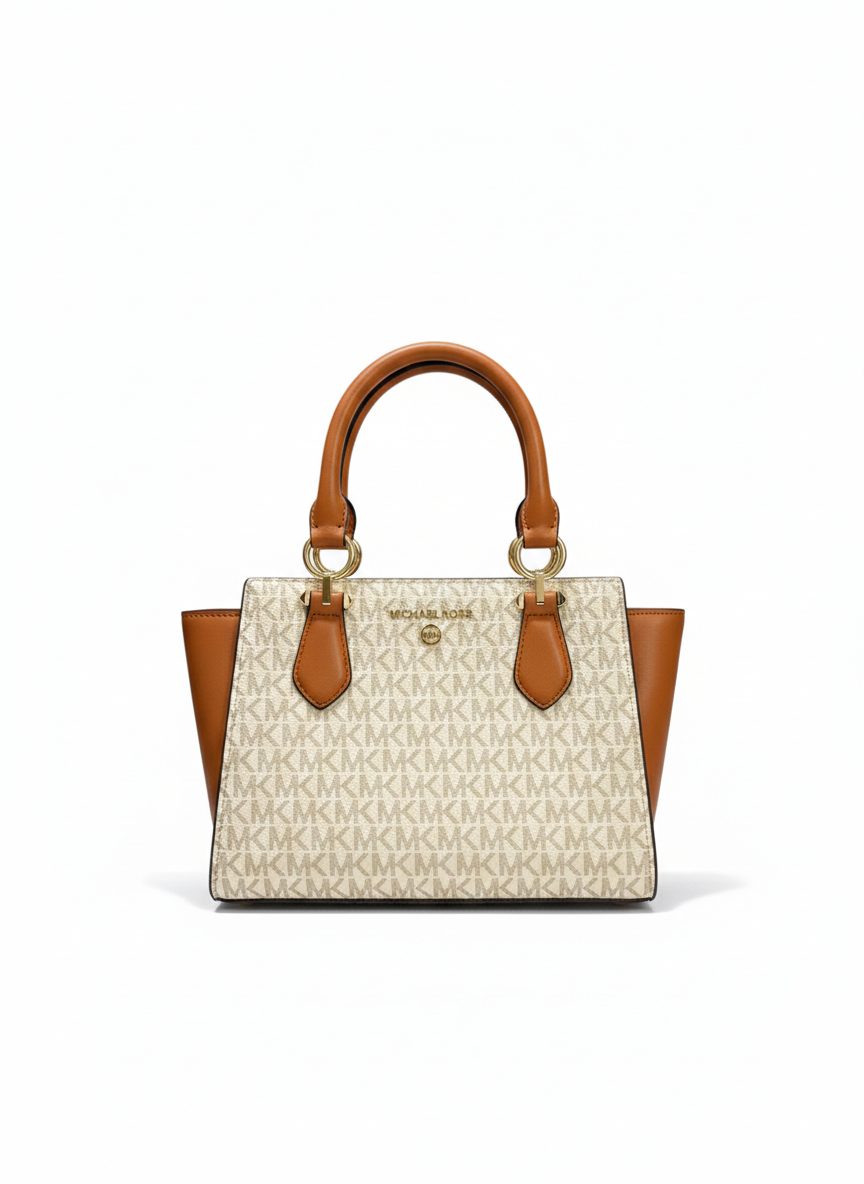 MICHAEL KORS MARILYN MEDIUM LOGO SNATCHEL