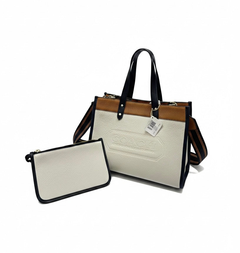 COACH FIELD SIGNATURE PREMIUM TOTE