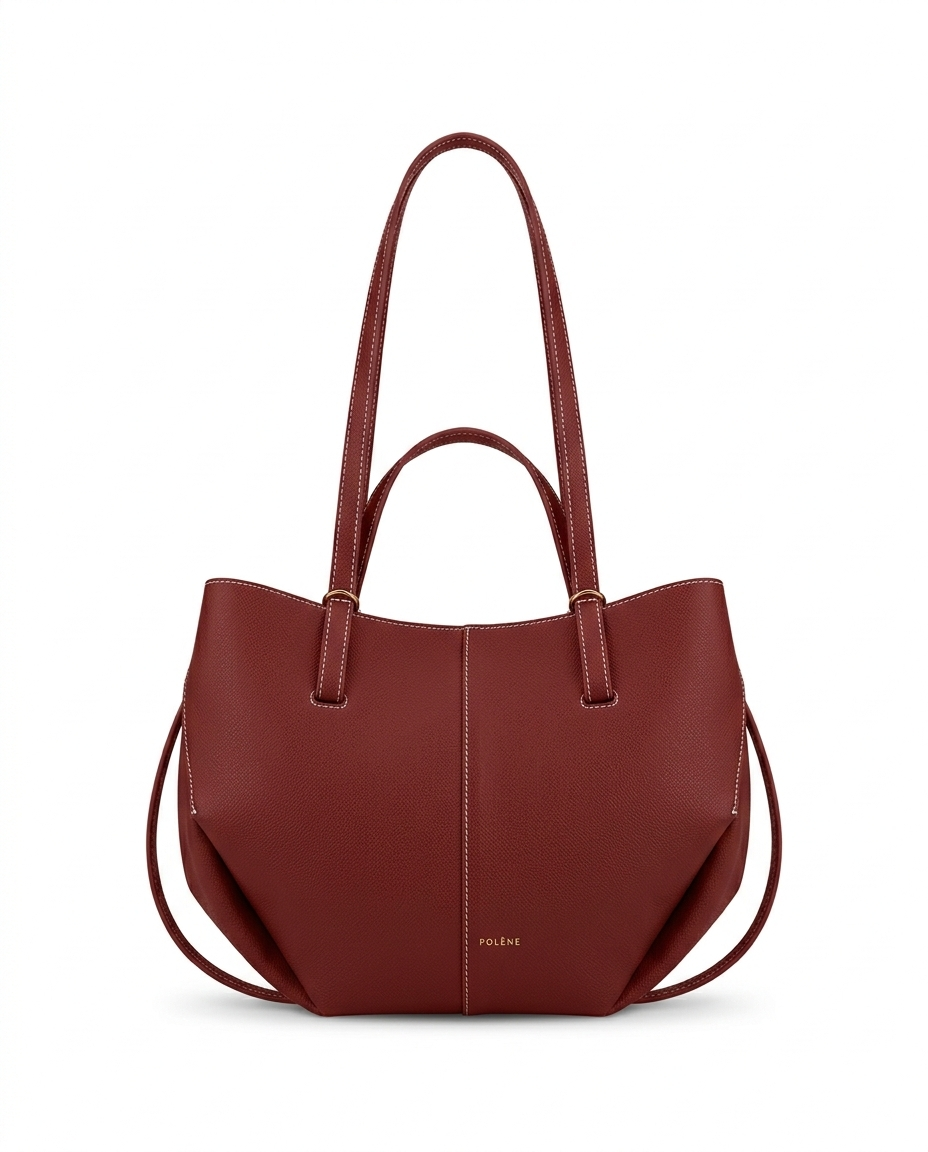 POLENE CYME LARGE TOTE WITH WALLET