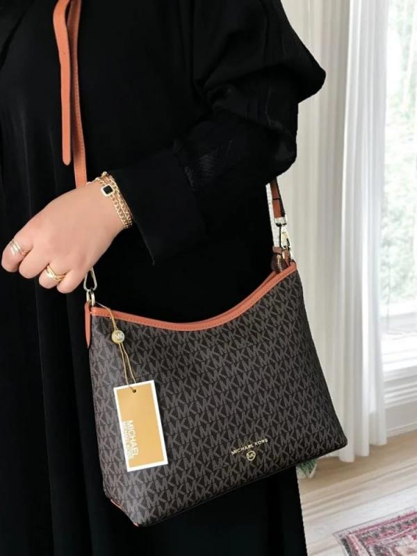 MICHAEL KORS MAEVE LARGE LOGO TOTE BAG
