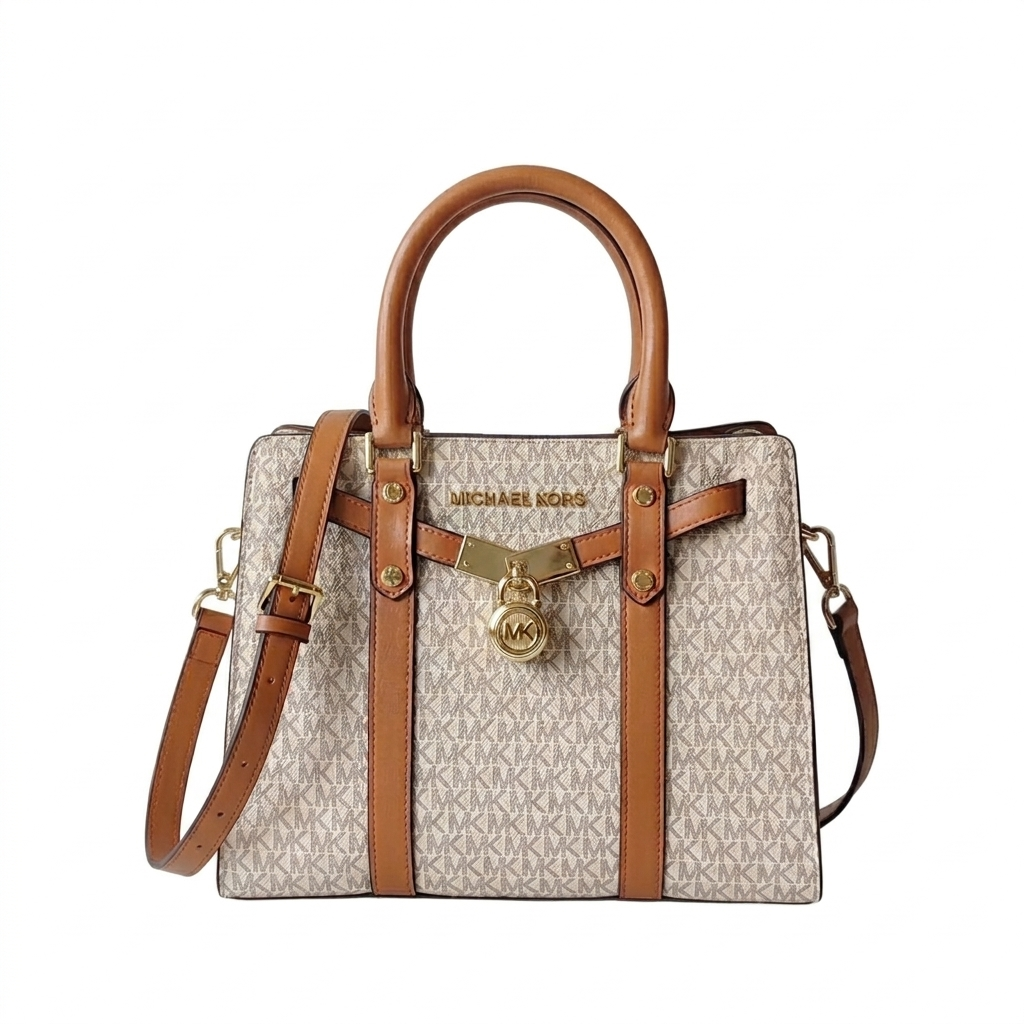 MICHAEL KORS NOUVEAU HAMILTON LARGE SATCHE BAG