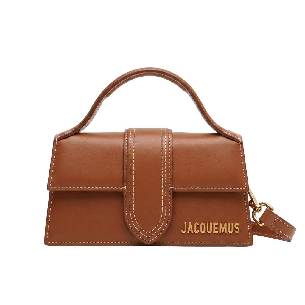 JACQUEMUS LEATHER LE BAMBINO WITH SLING STRAP