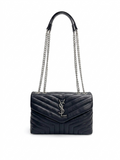 YSL LOULOU QUILTED SOFT LEATHER SHOULDER BAG