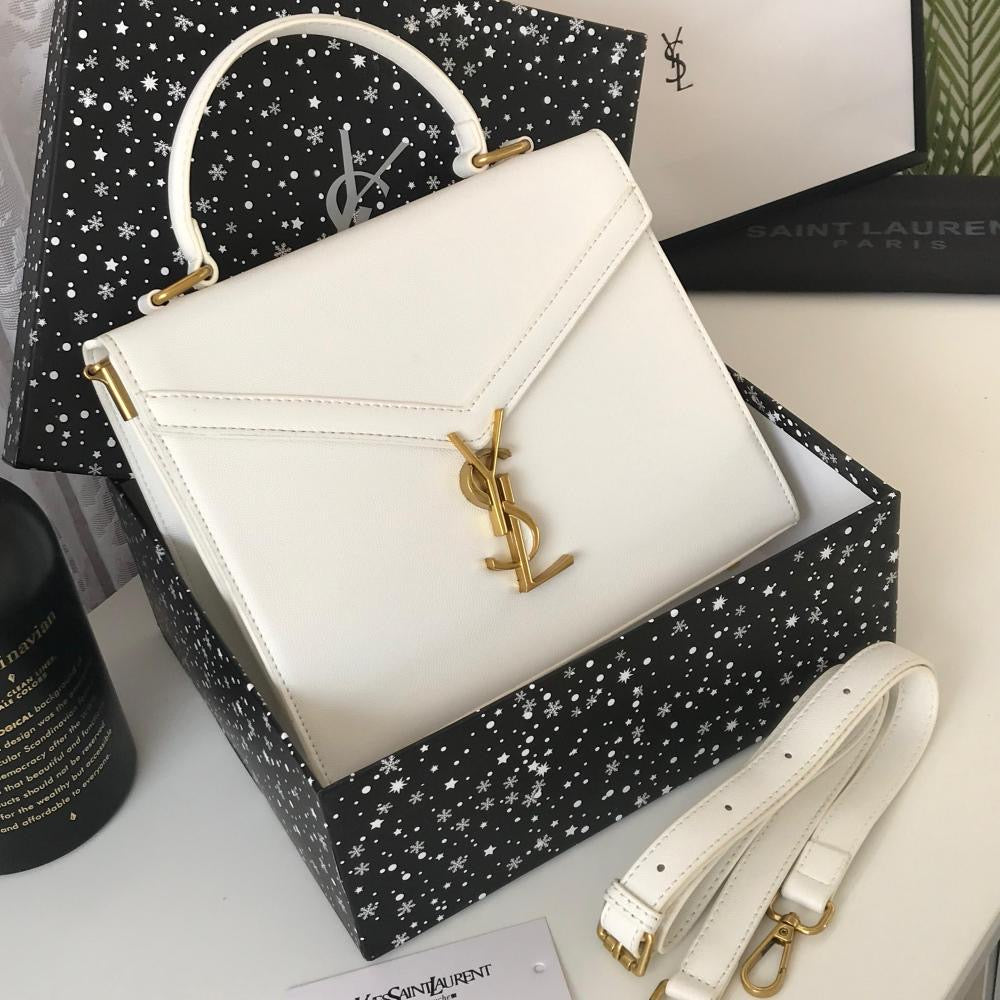 YSL SAINT LAURENT CASSANDRA TOP HANDLE BAG