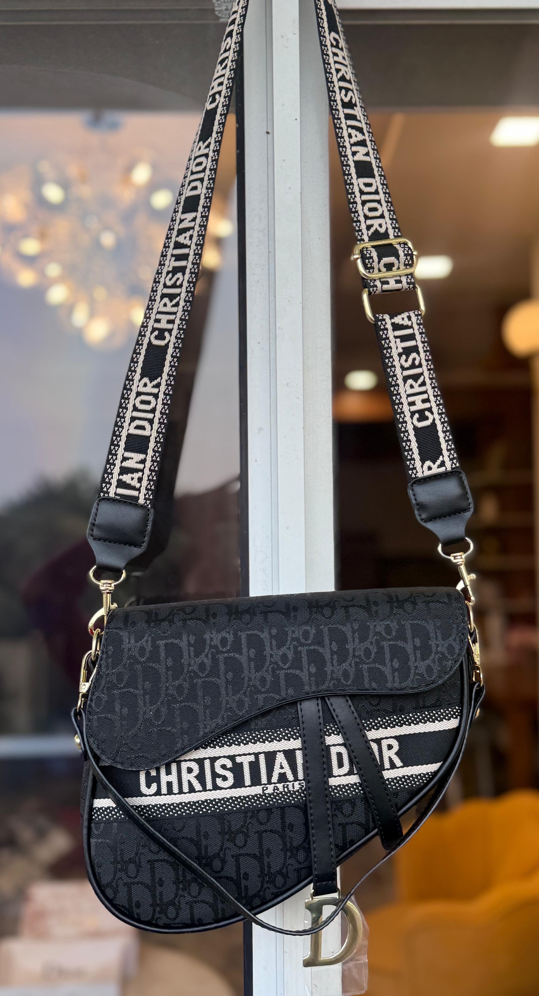 DIOR PRINTED SADDLE BAG