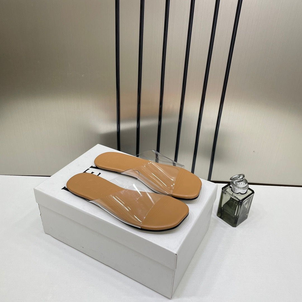LOEWE CLEAR STRAP SLIDE