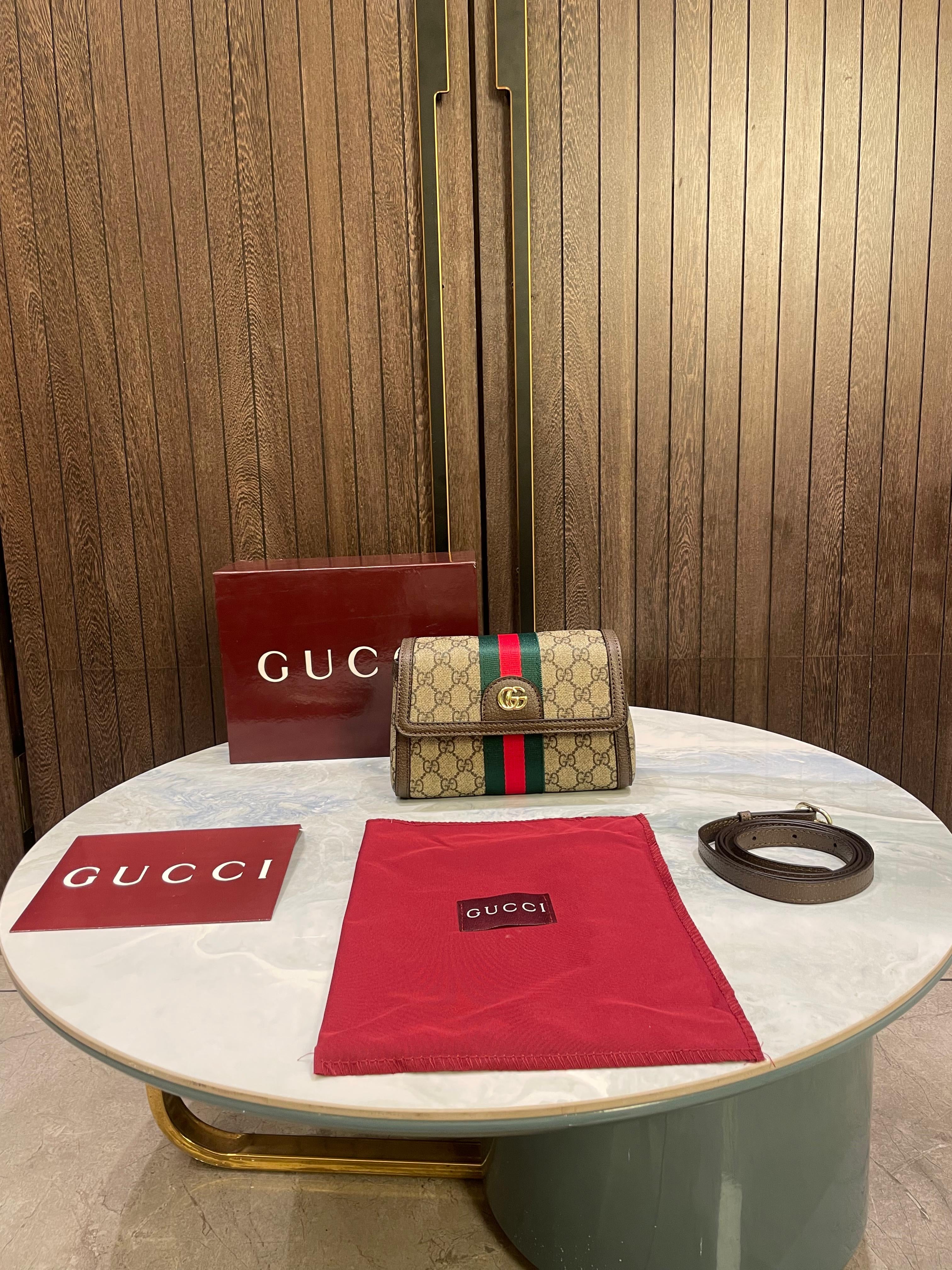 GUCCI OPHIDIA MINI SHOULDER BAG