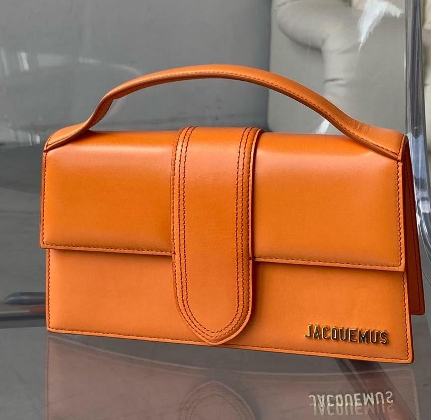 JACQUEMUS LEATHER LE BAMBINO WITH SLING STRAP